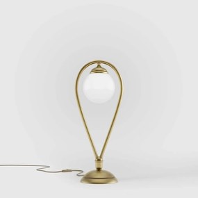 Veioza, Lampa de masa din alama in forma de lacrima Iside