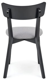 Scaun sufragerie Tentempies (negru + gri) . 1116982