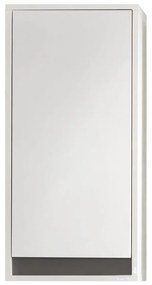 445438 Trendteam Dulap de perete colorat "Sol", alb