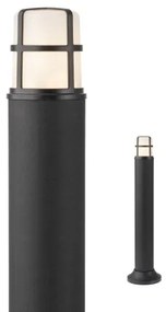 Lampă de exterior TRITON 1xE27/28W/230V IP54 negru Redo 90246