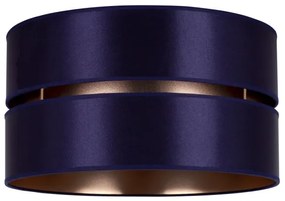 Plafonieră Duolla DUO 1xE27/15W/230V d. 40 cm albastru/auriu