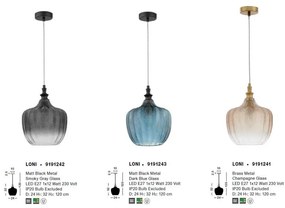 Lustra / Pendul design modern Loni champagne NVL-9191241