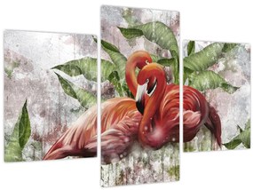 Tablou - Flamingo (90x60 cm)
