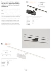 Aplică LED pentru tablouri LINEAR Redo 01-3462 LED/8W/230V 60,5 cm CRI 92 alb