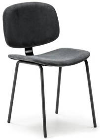 Scaune de dining negre 2 buc. Arus – Marckeric