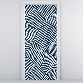 Fototapet pentru ușă - Linie 3D (95x205cm)