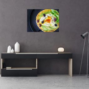 Tablou pe sticlă cu clătită sănătoasă (70x50 cm)
