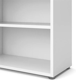 Bibliotecă modulară albă 89x222 cm Prima – Tvilum