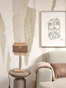 Veioza / Lampa eco din bambus Bhutan nat/round 2520 bl/nat
