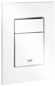 GROHE 37535SH0 - Placă de acționare SKATE COSMOPOLITAN S, 130 × 172 mm, albă