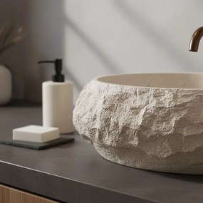 Lavoar pe blat Mika Warm Beige