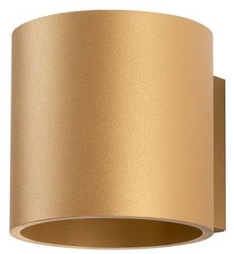 Spot de perete Sollux Sl.1181 ORBIS 1xGU9/8W/230V auriu