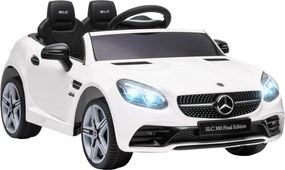 AIYAPLAY Mașină Electrică pentru Copii 3-6 Ani cu 2 Motoare și Telecomandă, Dimensiuni 107x62,5x44 cm, Alb, Distracție și Siguranță | Aosom Romania