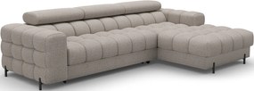 Coltar extensibil dreapta 3 locuri ELTAP, RT-20ROY, Felro, 285x181x93 cm, lemn/poliester, bej