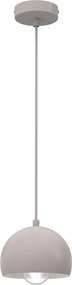 Pendul pe cablu SOOL 1xE27/15W/230V diam. 15 cm crem