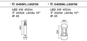 Stalp LED iluminat exterior IP65 Vint H-60cm
