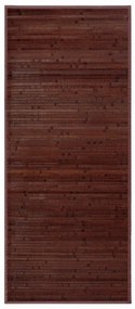 Covor maro închis din bambus 75x175 cm – Casa Selección