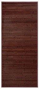 Covor maro închis din bambus 75x175 cm – Casa Selección