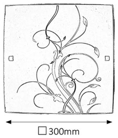 Rabalux 3692 - Corp de iluminat perete ELINA 1xE27/60W/230V