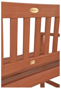 Bancă de grădină maro din lemn masiv Promotion – Garden Pleasure