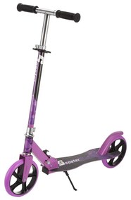 Trotineta copii si adolescenti NOVOKIDS™ Storm EVO PRO, Maxim 100 kg, Functie Super Brake, Maner reglabil pe inaltime, Diametru roata 200 mm, Mov