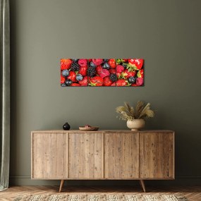 Tablou - Încărcătură de fructe (cu ceas) (90x30 cm)