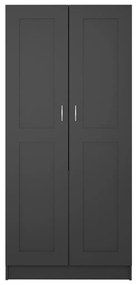Sifoner, gri, 82,5x51,5x180 cm, PAL Gri, 1