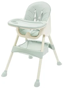 Scaun de masă Baby Mix Nora verde , 51 x 43 x 27cm