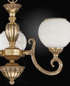 Candelabru din alama cu 3 brate design italian 8550