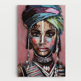Tablou Canvas, 90x140cm, Dormitor si Living, Femei, Femei africane, Zola