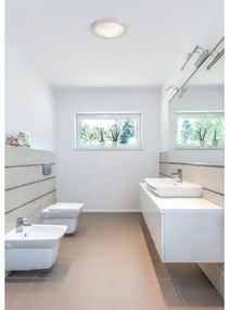 FARO 62980 - Plafonieră baie LOGOS-1 1xE27/20W/230V IP44