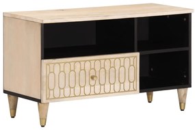vidaXL Dulap TV, 80x33x46 cm, lemn masiv de mango