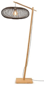 Lampadar eco din bambus Cango natur, 60x25cm
