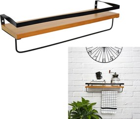 Raft de perete cu decor de pin INDUS