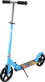 Trotineta copii si adolescenti NOVOKIDS™ Fusion EVO PRO, Maxim 100 kg, Functie Super Brake, Maner reglabil pe inaltime, Diametru roata 200 mm,