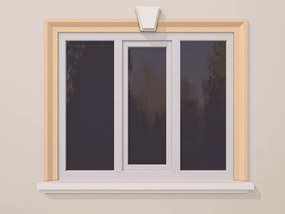 Ancadrament fereastra exterior FP137 dimensiuni 130x45x2000mm