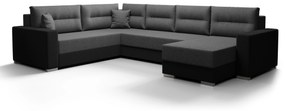 Colțar în formă de U Glide 3 (Gri închis + Negru) (S). 1057118