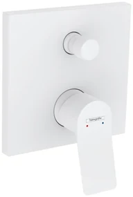 Baterie dus Hansgrohe Vivenis incastrata pentru corp ingropat, alb mat 75415700 Alb mat