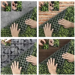 Gard viu buxus artificial 60×40 cm