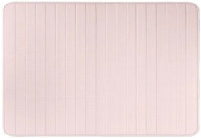 Pilota matlasata de vara 140x200 cm cu husa pentru perna SUMMER 45x75 cm, roz pudra