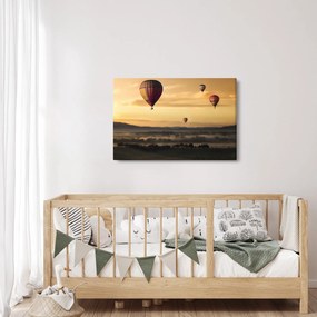 Tablou cu baloane zburând (90x60 cm)