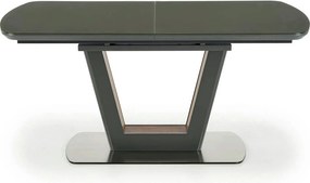 Masa extensibila BILOTTI, gri antracit/nuc, 160/200x90x76 cm