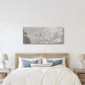 Tablou - Peisaj chinezesc (120x50 cm)