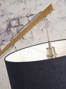 Lampadar eco din bambus Montblanc 4723 natur/ blue denim