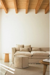 Fotoliu bean bag crem Handloom – Lorena Canals