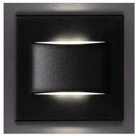 Corp de iluminat LED pentru scări ERINUS LED/1,5W/12V 4000K negru Kanlux 33337