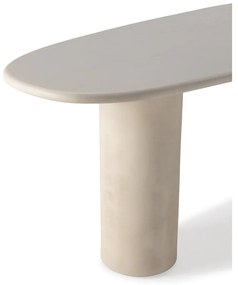 Masă de dining cu aspect de piatră 100x201 cm Daila – MOME