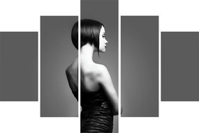 Tablou - Femeie elegentă (150x105 cm)