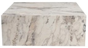 Masă de cafea PRIZMA, 35 x 90 cm, decor marmură