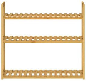 Deuba Raft de perete din bambus - 54x60x15cm